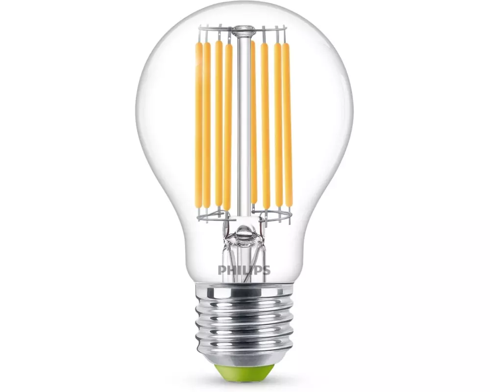 Philips Lampe E27 LED, Ultra-Effizient, 60W Ersatz Warmweiss