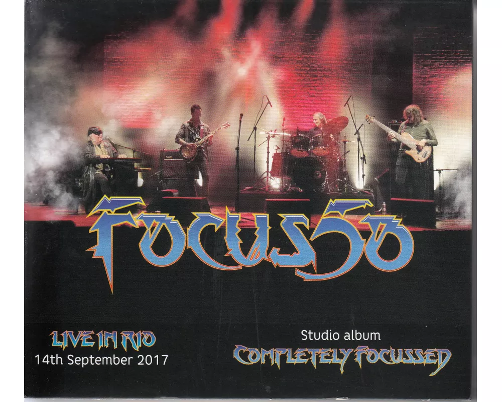 Focus 50-Live In Rio (3CD+Blu-ray)