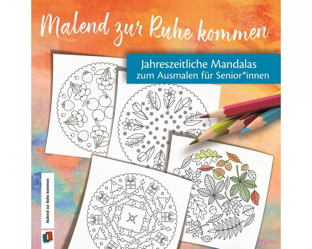 Jahreszeitliche Mandalas zum Ausmalen für Senioren und Seniorinnen
