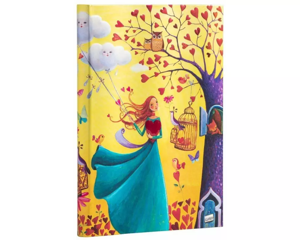 Fall Foliage Midi Lined Hardcover Journal, 144pg, 120GSM by Paperblanks (Mila Marquis Collection)