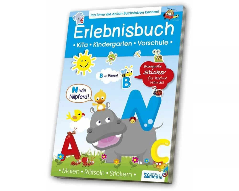 Erlebnisbuch - Buchstaben