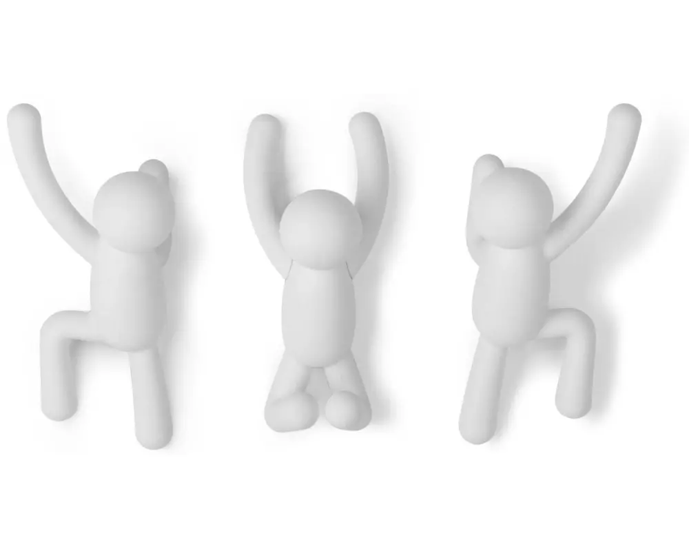 Umbra Wandhaken Buddy Weiss, Kunststoff