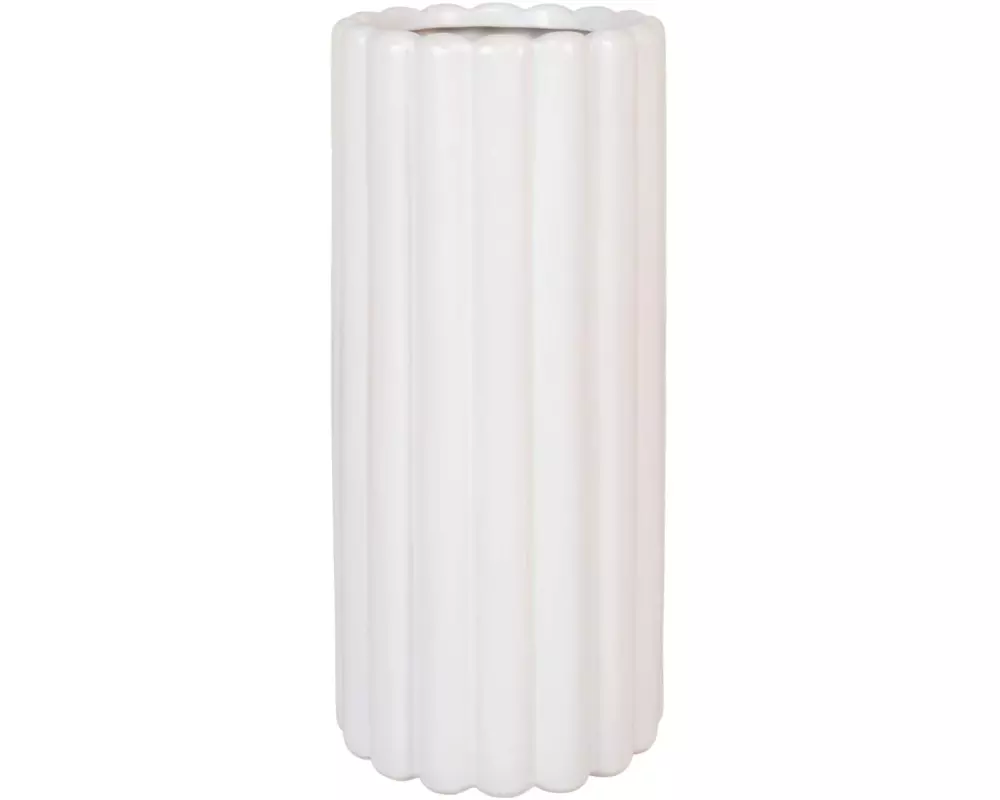 House Nordic Vase 25 cm, Weiss