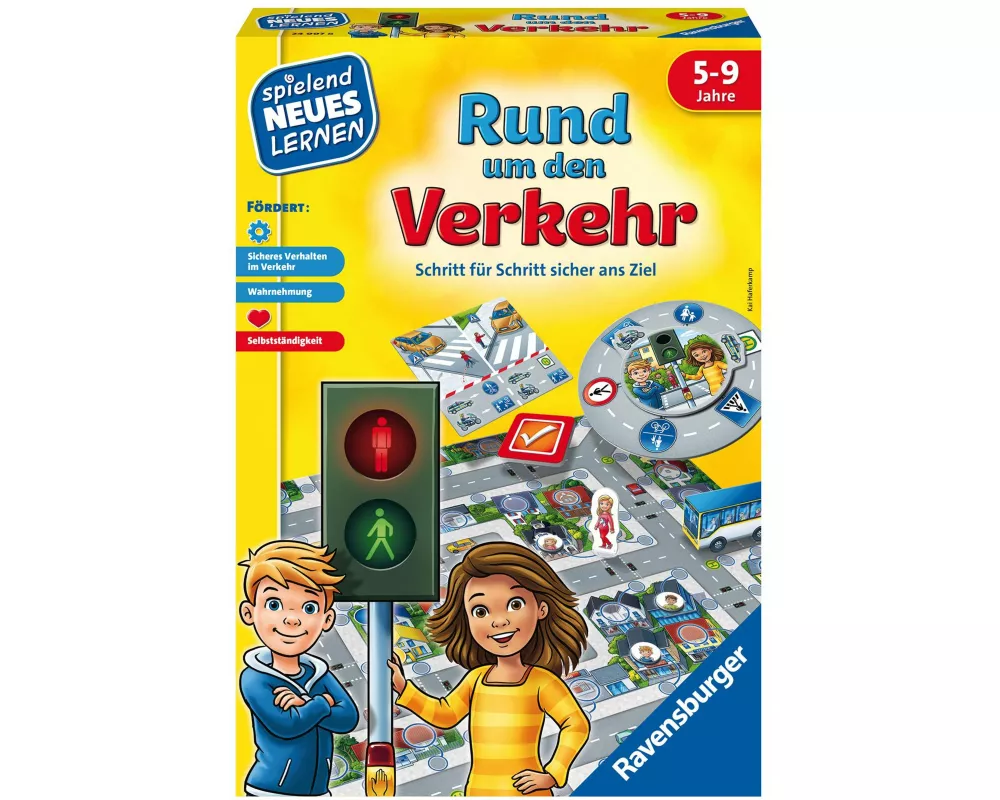 Rund um den Verkehr - Kinderspiel ab 5 Jahre
