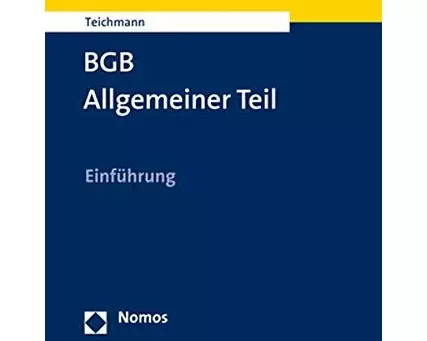 BGB Allgemeiner Teil
