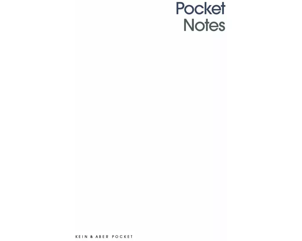 Pocket Notes Dunkelblau
