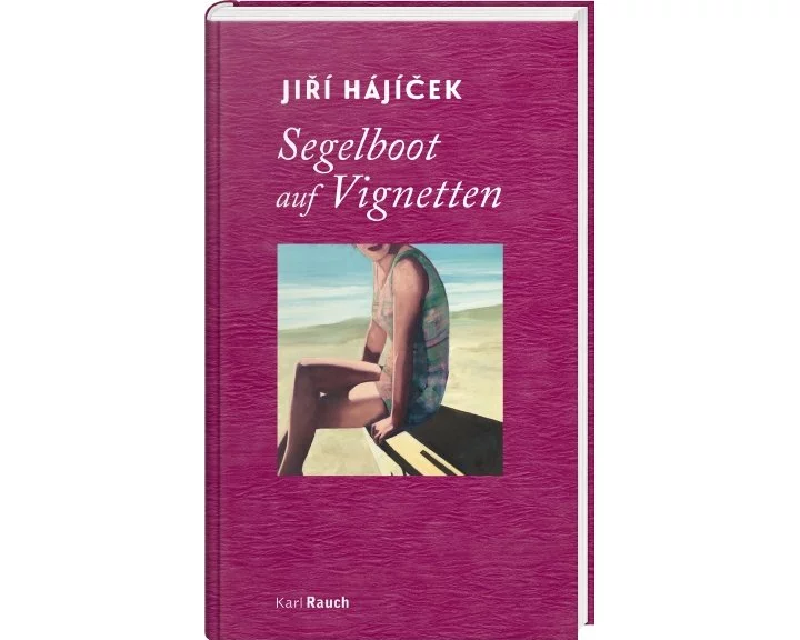 Vignetten mit Segelschiff