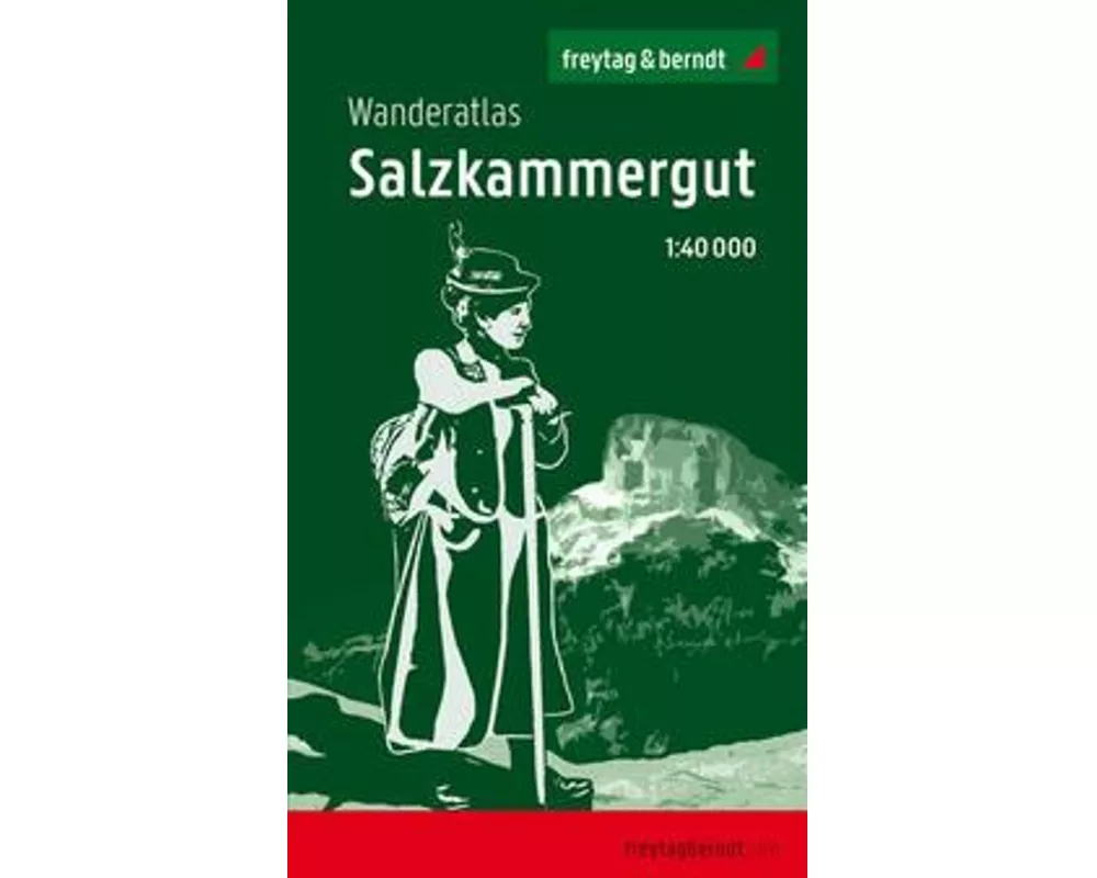 freytag & berndt Wanderatlas Salzkammergut, 1:40.000