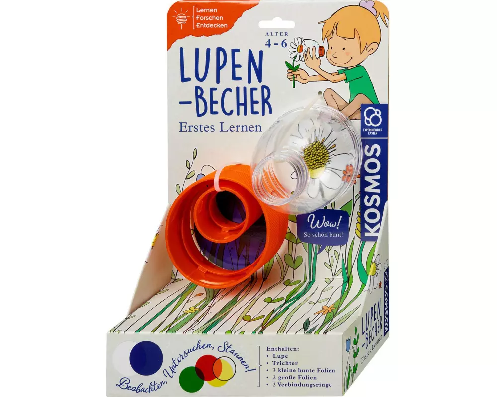 Kosmos Experimentierkasten Lernen, Forschen, Entdecken: Lupenbecher