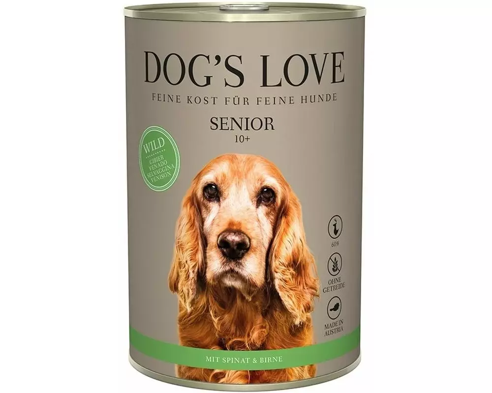 Dog's Love Nassfutter Senior Wild, 400 g