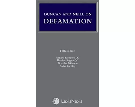 Duncan and Neill on Defamation