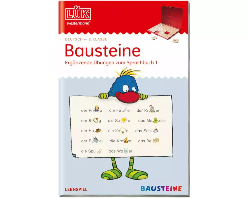 LÜK. Deutsch. 2. Klasse. - Teil 1: Bausteine - Ergänzende Übungen zum Sprachbuch, Teil 1