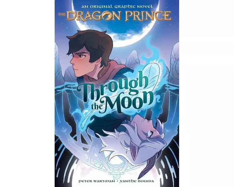 Through the Moon: A Graphic Novel (the Dragon Prince Graphic Novel #1)