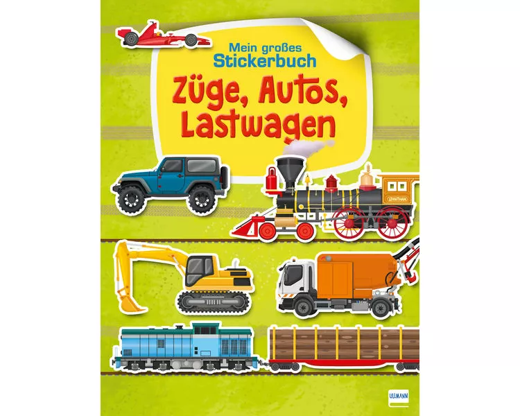 Züge, Autos und Lastwagen