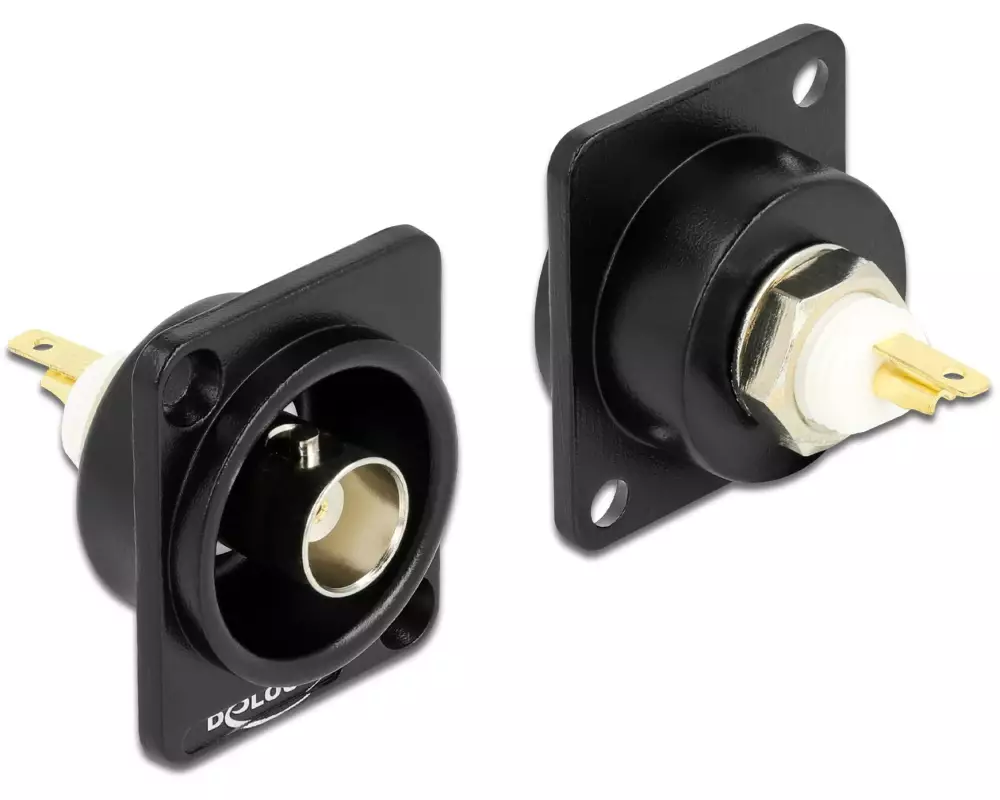 Delock D-Typ BNC Buchse zu Lötanschluss