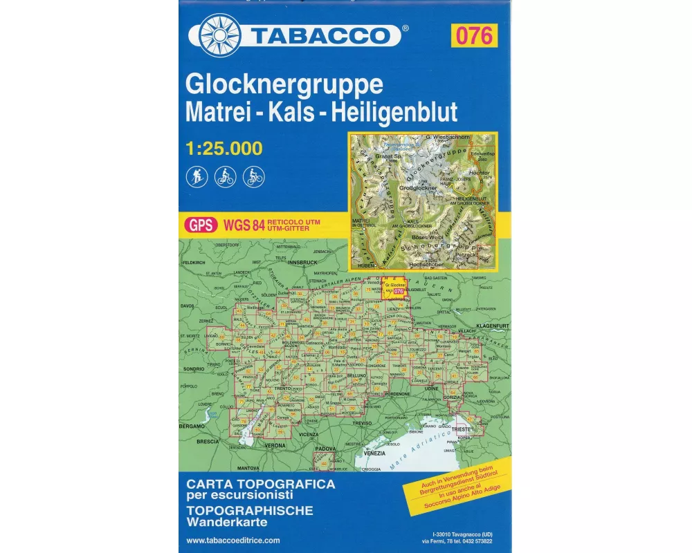 Glocknergruppe 1:25 000