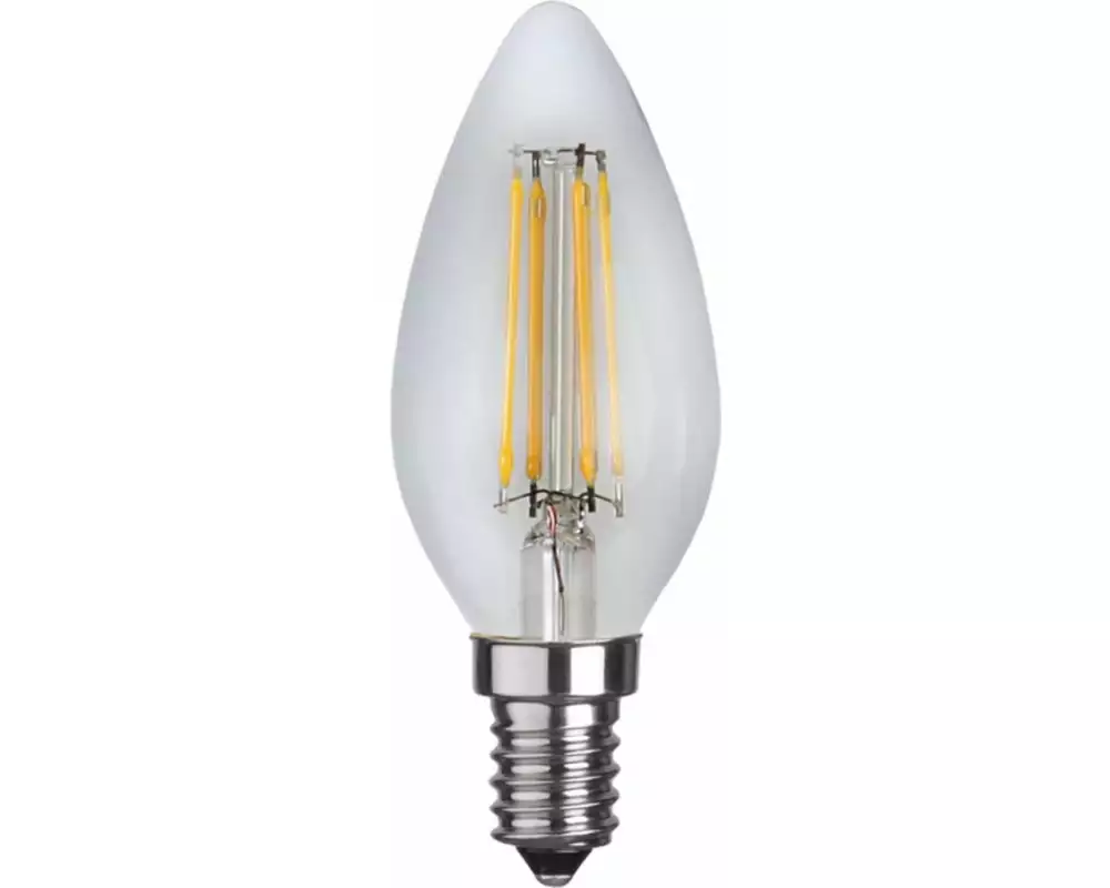 Star Trading LED Leuchtmittel E14 C35 Clear 470 lm, 2700K, 4.2W, 230 V