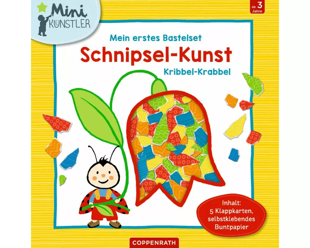 Mein erstes Bastelset: Schnipsel-Kunst Kribbel-Krabbel