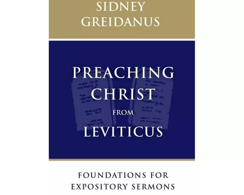 Preaching Christ from Leviticus