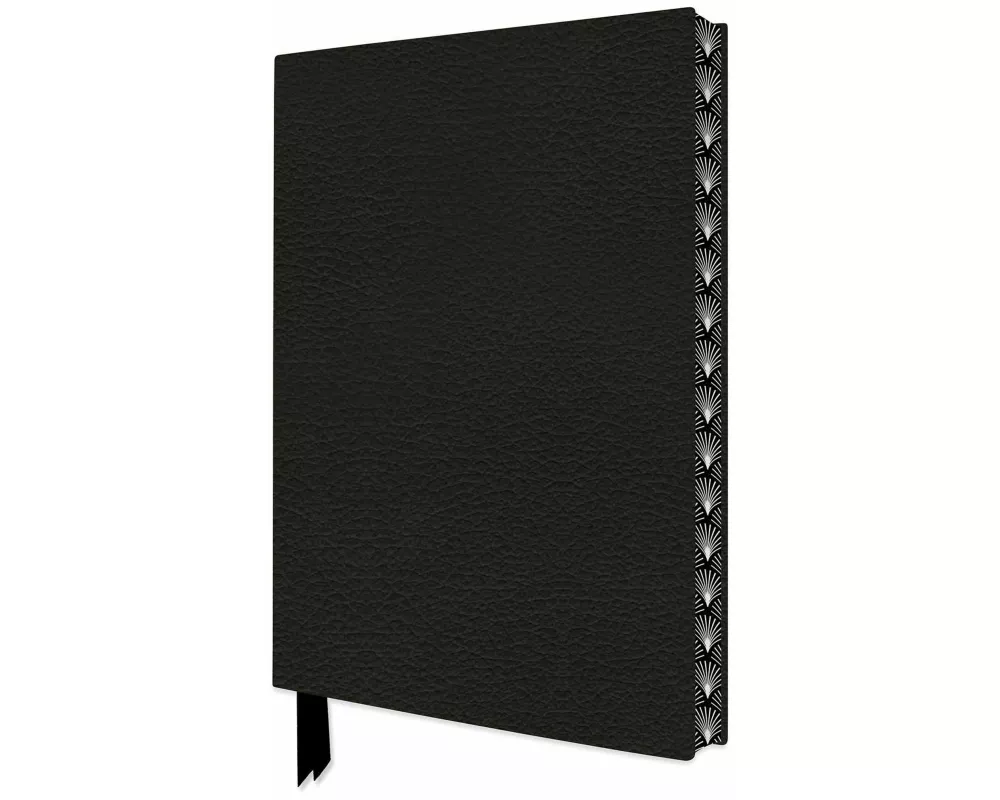 Ebony Black Artisan Notebook (Flame Tree Journals)