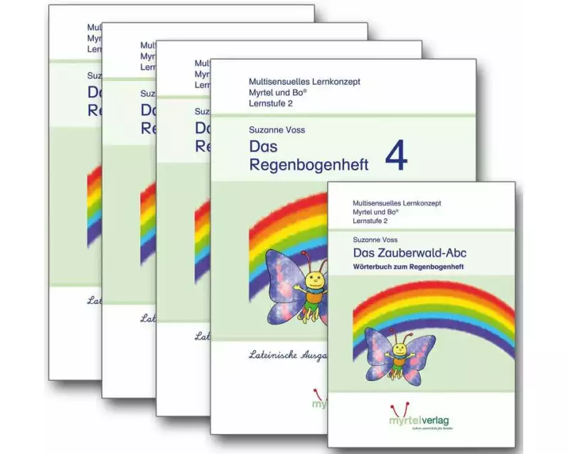 Regenbogenhefte (LAS) Schulausgangsschrift. Paket
