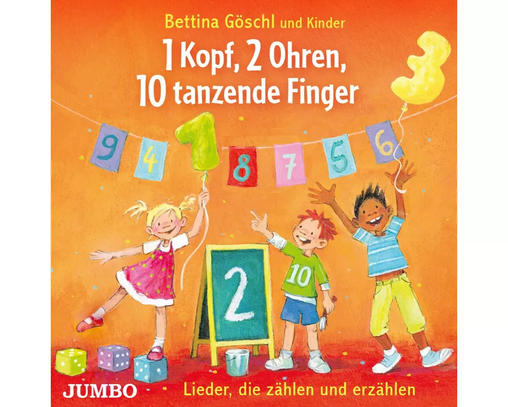 1 Kopf, 2 Ohren, 10 Tanzende Finger