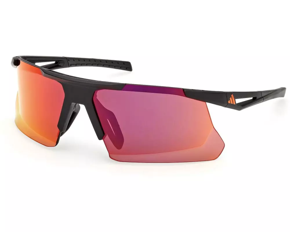 adidas Dunamis BI SP0119 Sport Sonnenbrille, Matte Black