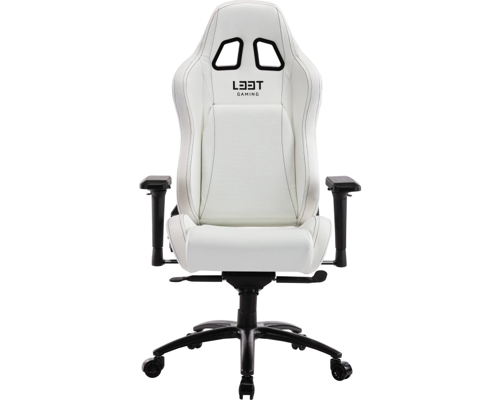 L33T E-Sport Pro Comfort PU 160373 Gaming Chair White