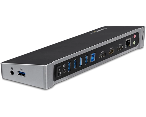 StarTech.com Triple Monitor USB 3.0 Docking Station for Laptops