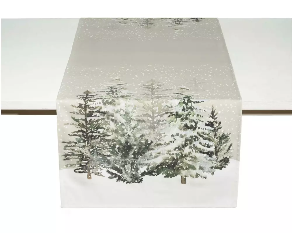 Pichler Tischläufer Foret 50 cm x 150 cm, Grün