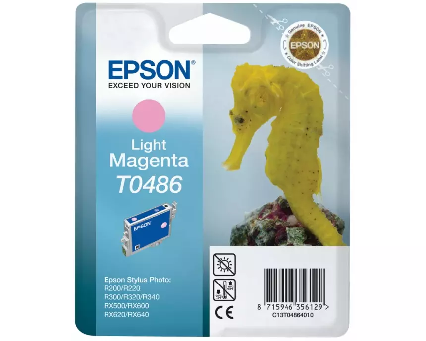 EPSON T0486 Ink light magenta Std Capacity 13ml 430 pages blister