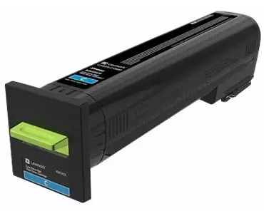 LEXMARK Toner Extra High Yield Corporate Cyan for CS820 CX820 CX825 CX860 22k