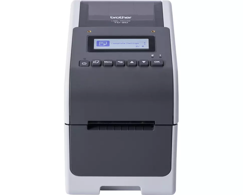 Brother TD-2350D203 CD Label-Drucker Thermodirekt 203 x 203 DPI 152 mm/sek Verkabelt & Kabellos Ethernet/LAN Wi-Fi Bluetooth