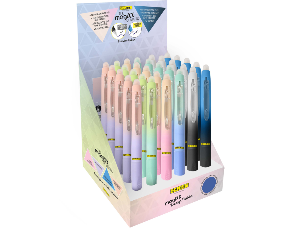 ONLINE Gelpen MagiXX Fashion 0.7mm 35088/30 assortiert 30 Stück