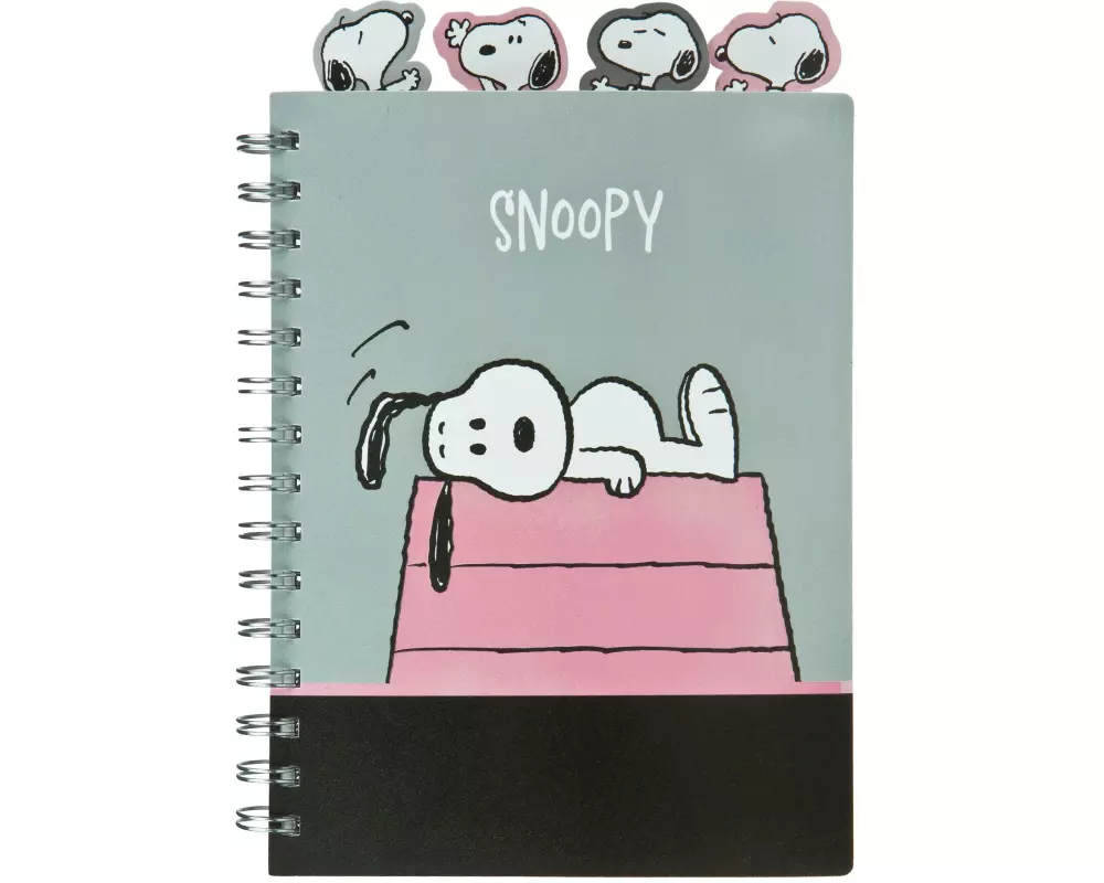 Undercover Notizheft Peanuts A5, Liniert, Mehrfarbig