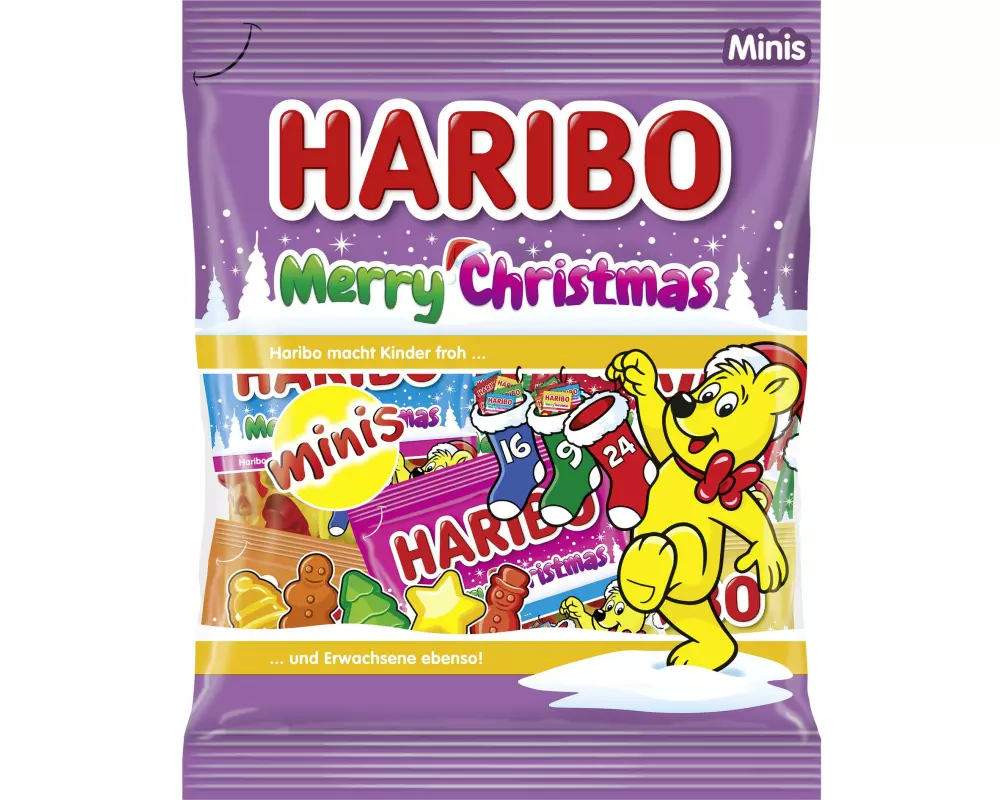 Haribo Fruchtgummi Merry Christmas Minis 250 g