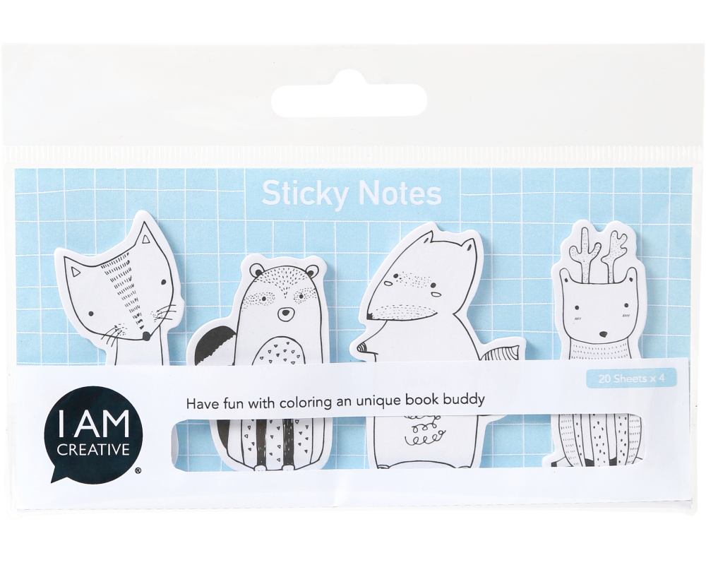 I AM CREATIVE Sticky Notes 4086.71 Animal, Wald