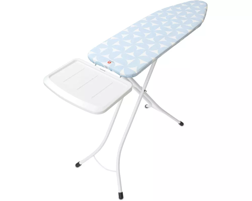 Brabantia Bügeltisch mit Dampfstationsablage Fresh Breeze 124 x 38 cm