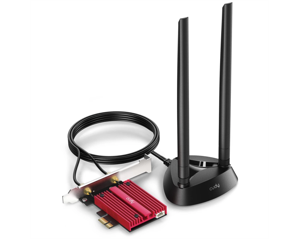 CUDY WE4000 AX5400 Wi-Fi 6E PCI Express Adapter