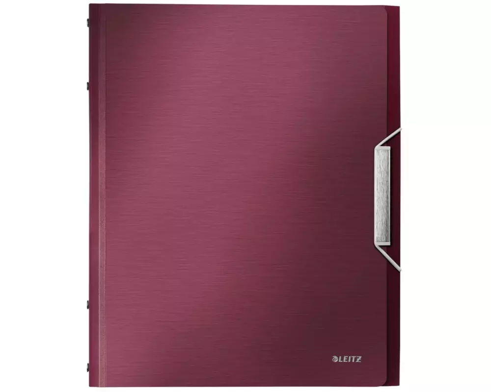 Leitz Ordnungsmappe Style 6-teilig, Rot