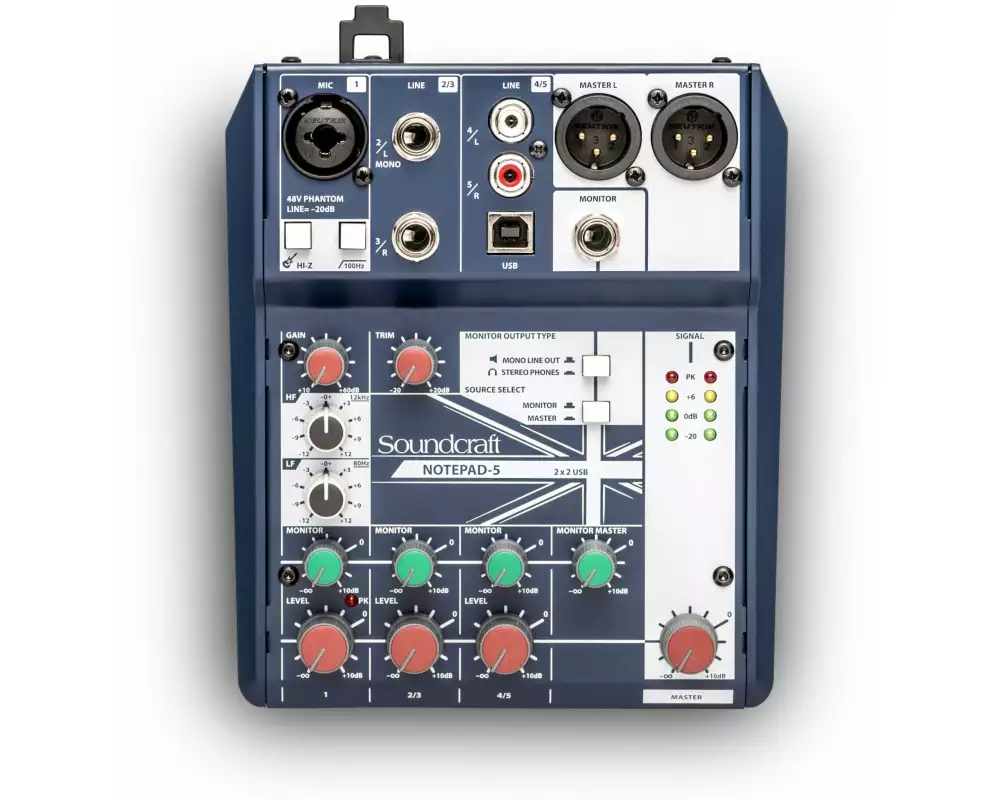 Soundcraft Mischpult Notepad-5