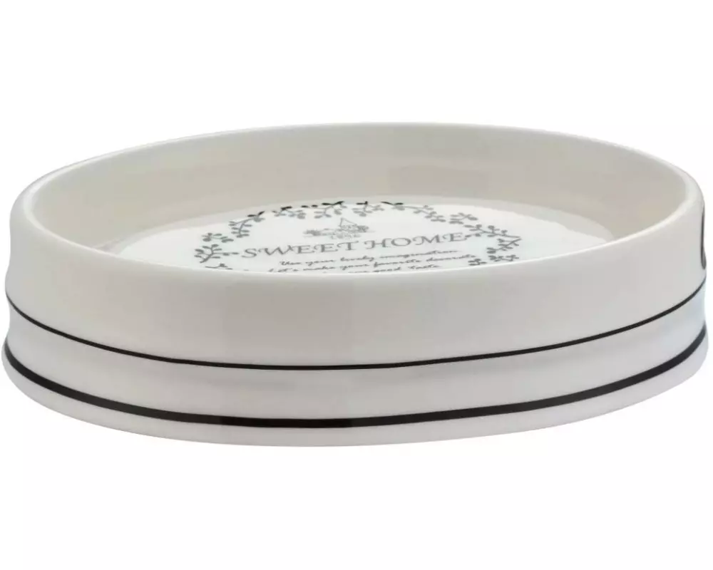 diaqua Seifenschale Sweet Home weiss Weiss