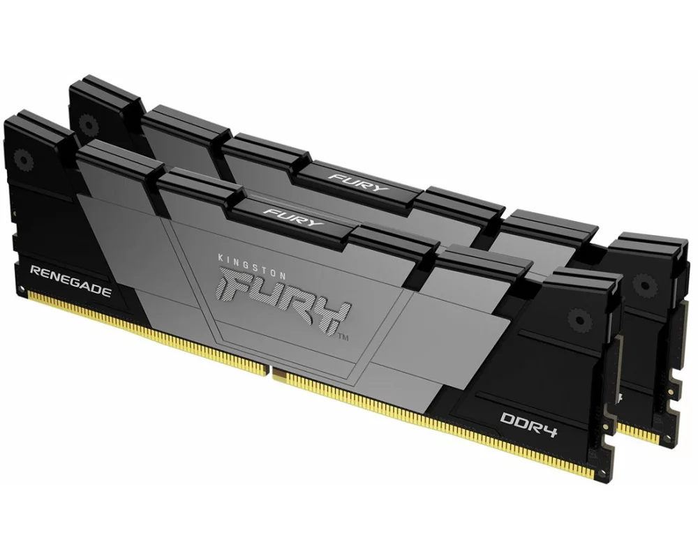 Kingston 16GB,4266MT/s, DDR4, CL19,DIMM, Kit of 2,FURYRenegade,Black