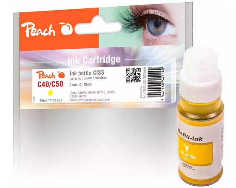 Peach Tinte Canon GI-40/50 Yellow