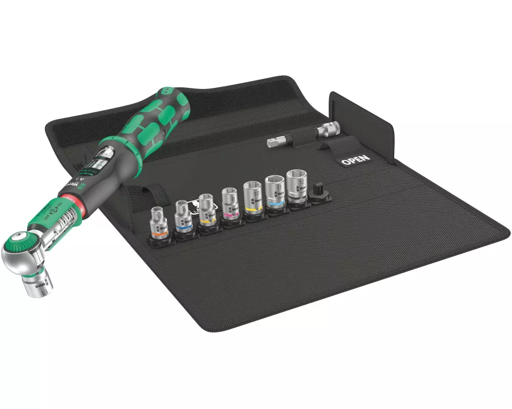 Wera Drehmomentschlüssel Safe-Torque A1 Set 1, 10-teilig