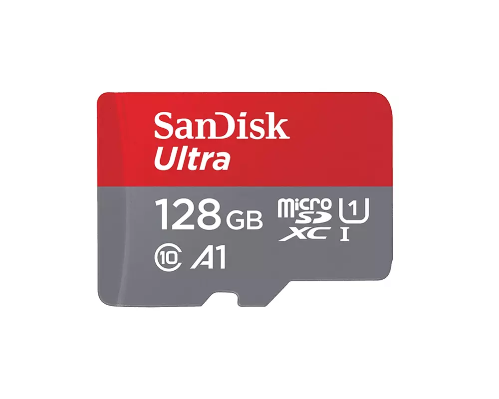 128GB Ultra microSDXC 140MB/s+SD Adapter