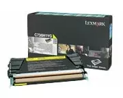 LEXMARK C736, X736, X738 Toner yellow high Capacity 10.000 pages return