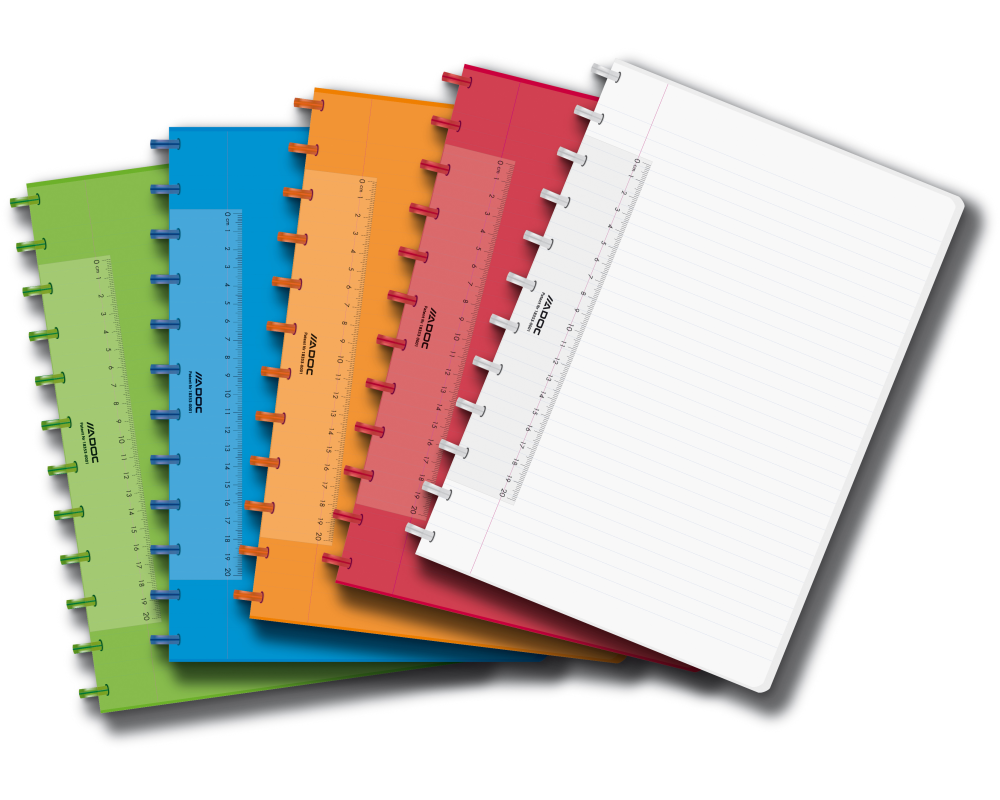 ADOC Notizheft A4 6011.000 liniert ass.