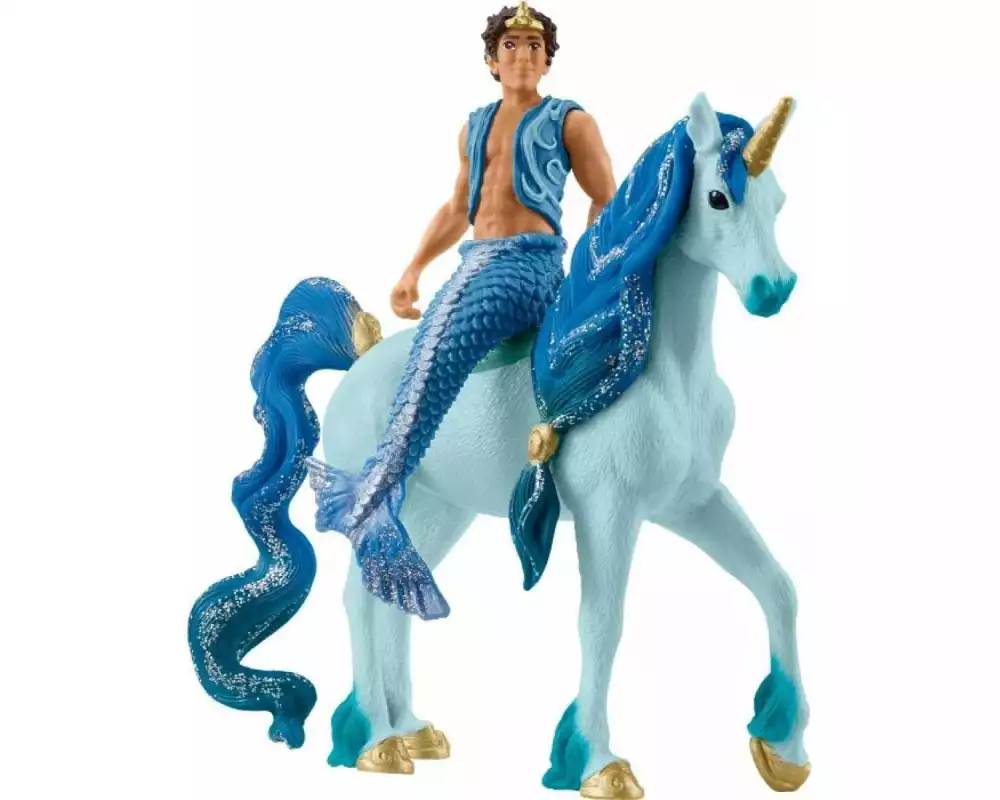 Schleich Spielfigurenset bayala Aryon auf Einhorn