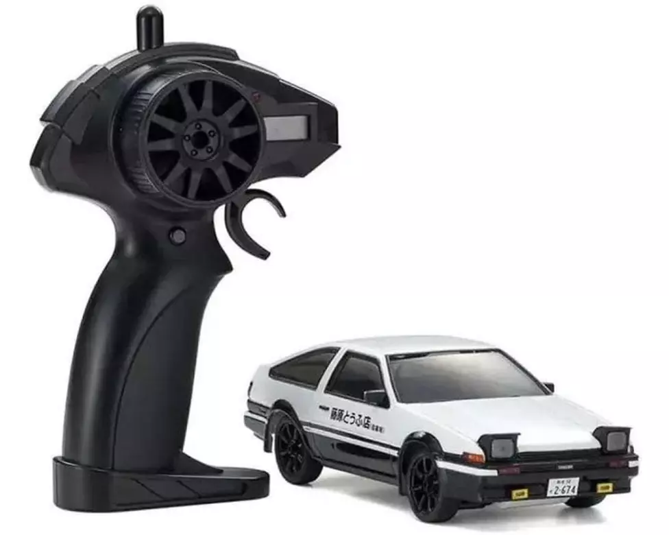 Kyosho Toyota Sprinter Trueno AE86 1:28 Initial-D, Weiss/Schwarz